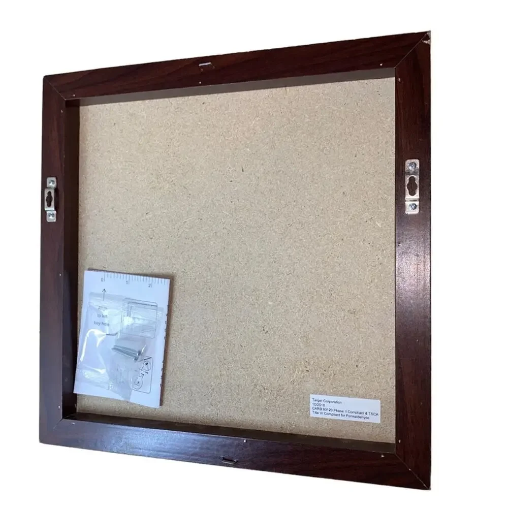 Dry Erase Weekly Planner Board Magnetic Memo Board Wood‎ Frame 13.5